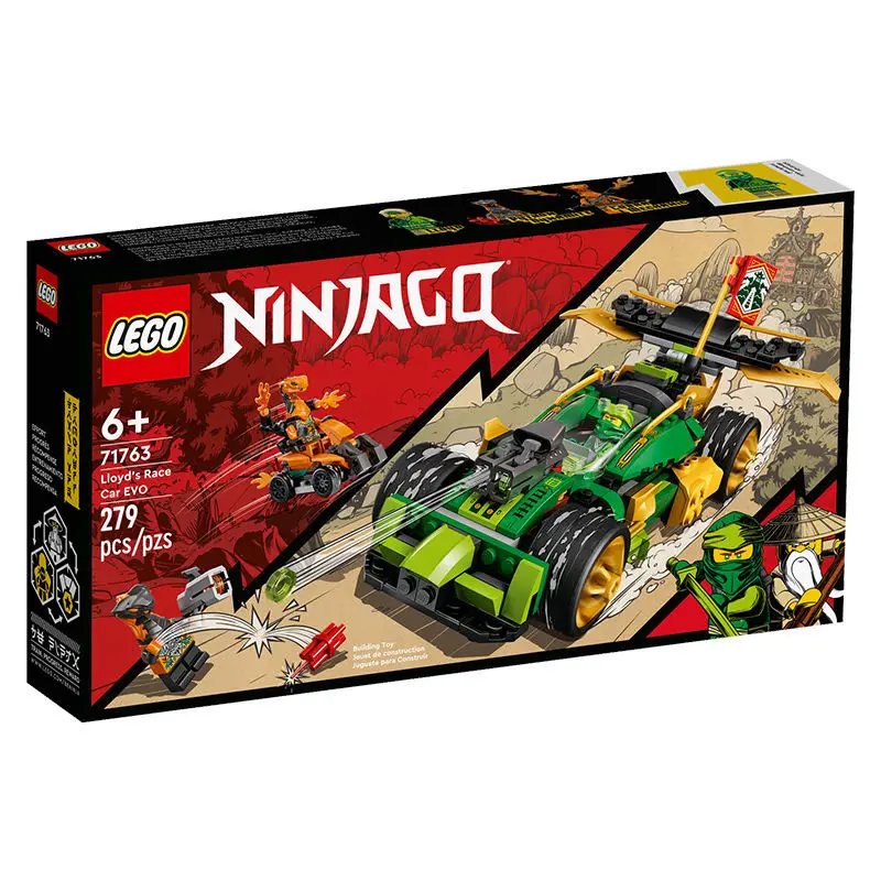 LEGO NINJAGO Lloyd’s Race Car EVO, 71763 Toys for Kids 6 Plus Years Old ...