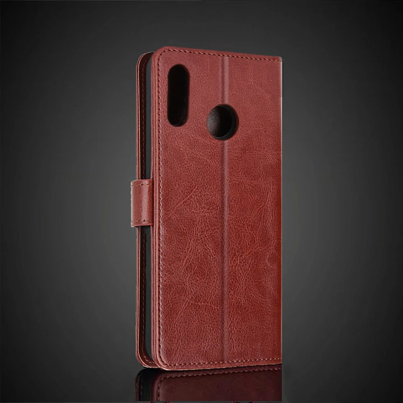 Premium PU Leather Flip Wallet Case for Huawei Nova 3i - Retro Business Card Holder Phone Cover