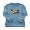 Autumn Kids Hoodies Biscuit Bear Pancake Fabric Baby Boy Hoodie Girls Sweatshirts  Girl Shirt  Baby Clothes Tops Boys Sweatshirt
