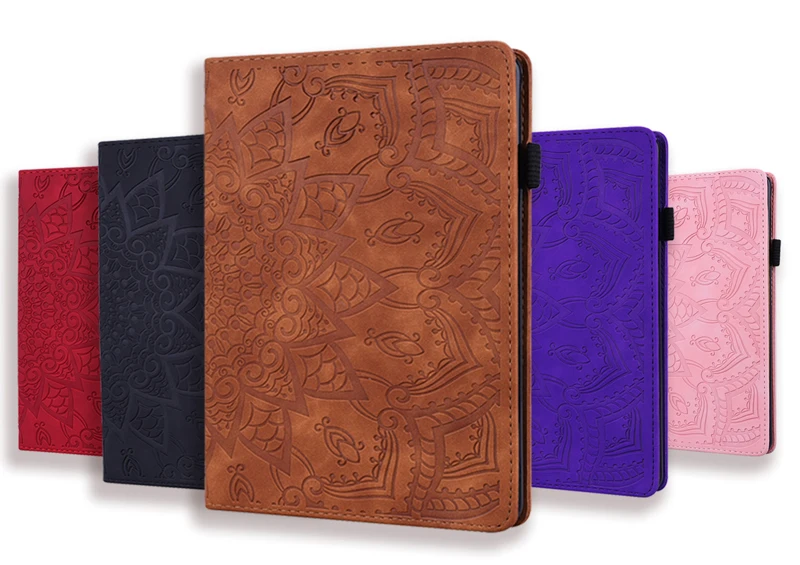 Scribe, 3D Emboss Flower Case, Funda Case, 10,2 pol
