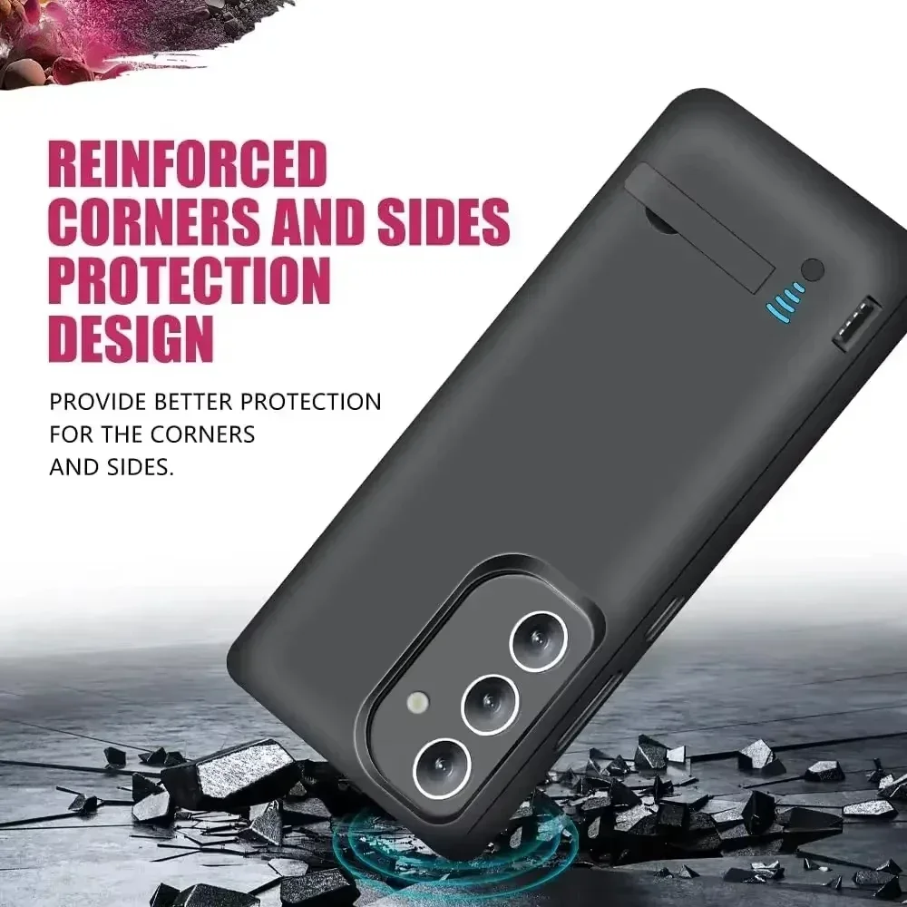 10000Mah Factory Power Bank For Samsung Galaxy S25 S24 Ultra S22 Note 20 S21 FE + Plus S20 Battery Charger Case Power Case Bank 4