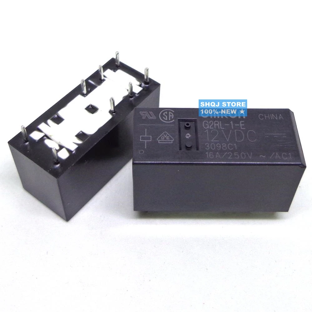 SHQJ STORE 100%-NEW 10PCS G2RL-1-E G2RL-2 G2RL-1 G2RL-1A-E G6RN-1 12VDC 24VDC 5VDC G2RL SERIES RELAY Original