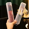 Multifunctional Makeup Brush and Accessory Organizer Box for Home and Travel  Cutlery Box 1