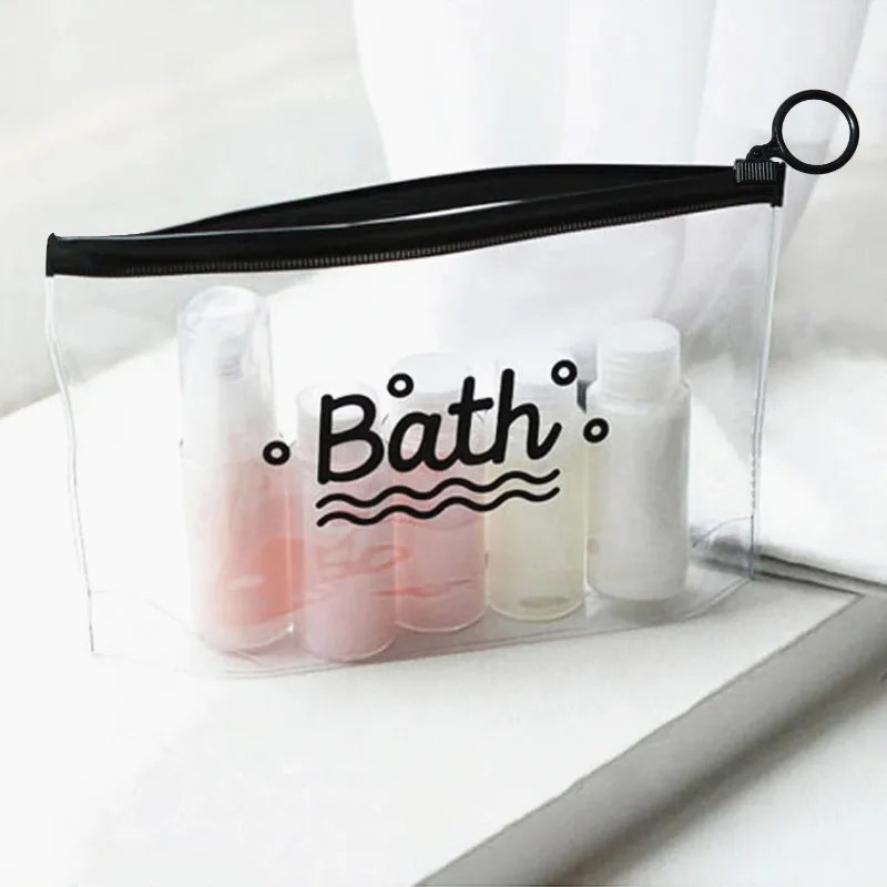 Borsa Da Viaggio Olografica Trasparente In PVC – Tracolla 2 In 1 Per Spiaggia E Shopping (31x8x36 Cm)
