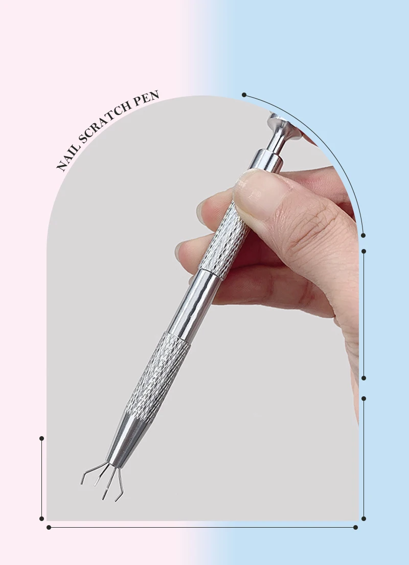 Description Picture 2 of itemNail Art Sponge Soft Sponges Gradient Nail Art Stamper Tools Fade Color Manicure Dotting Pen Polish Nail Sponge Gripper Tool