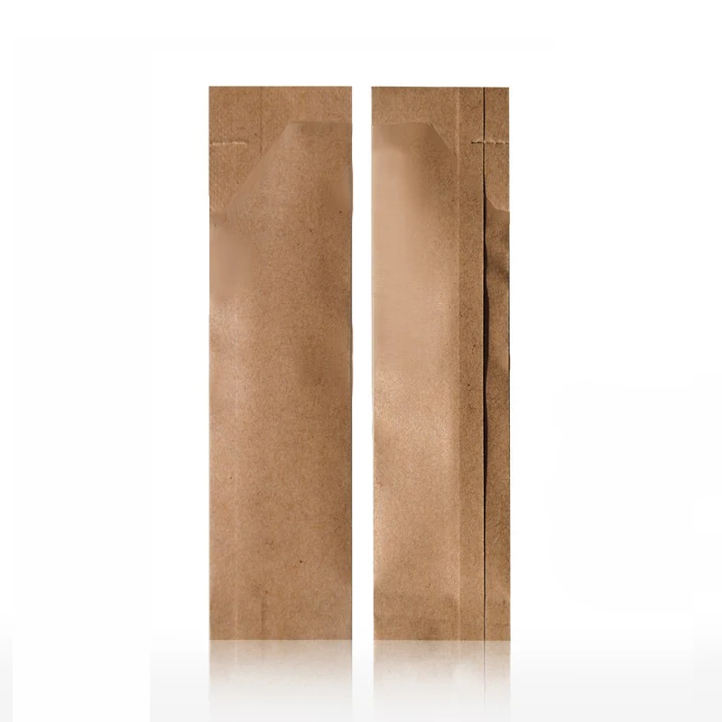 100 Aluminum Foil Pouches - 3.1x4.7 Inch Heat Seal Bags With Tear Notch