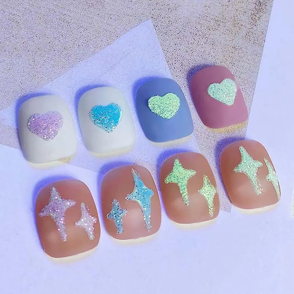 

Neon Green Manicure Accessories Nail Pigment Glitter Glow Powder Nail Art Decorations Luminous Nail Powder Nail Pigment