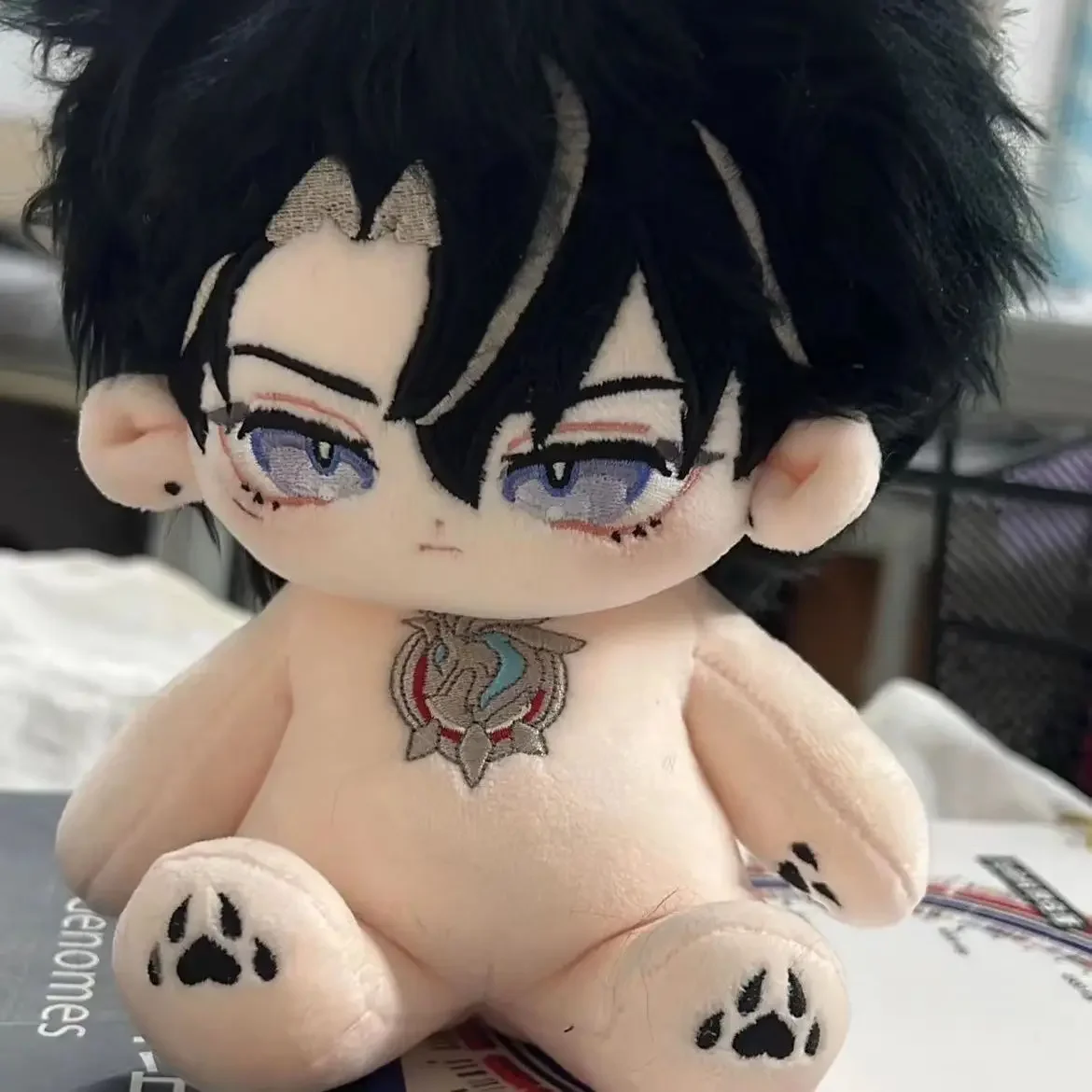 YHYQiFei Set di vestiti per bambola di peluche da 20 cm, in cotone