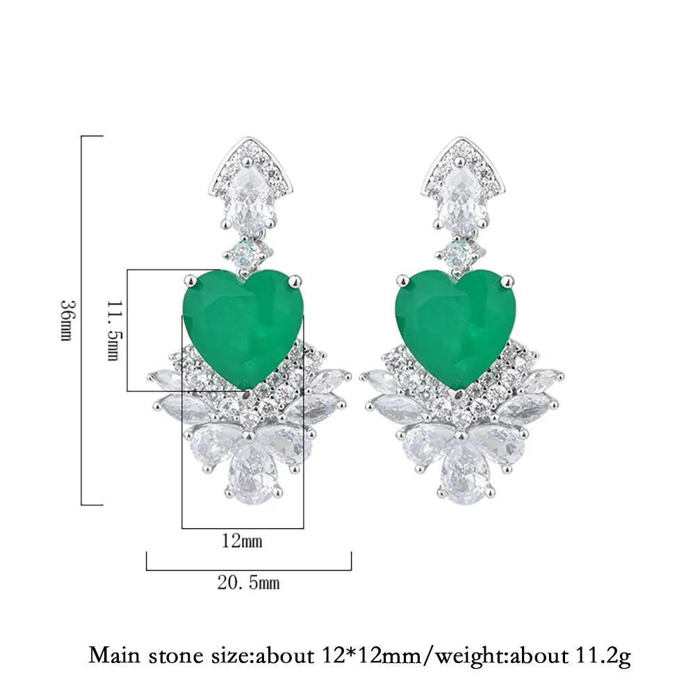 PAIO ORECCHINI IN ORO 18kt, CON DIAMANTI NATURALI E CUORI DI ACQUAMARINA – Carlo Raspagni – Maestri Gioiellieri dal 1889