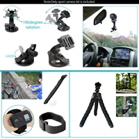 Action Camera Accessories Kit for GoPro Hero 13 12 11 10 9 8 7 6 5 4 Session 3 Black Max Insta360 Yi 4K DJI AKASO Campark SJCAM - Image 3