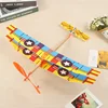 1PC Foam Glider Plane Airplane Toy Rubber Band Powered Plane Model Aircraft for Kids Outdoor Sport Children Educational Toy Gift 2