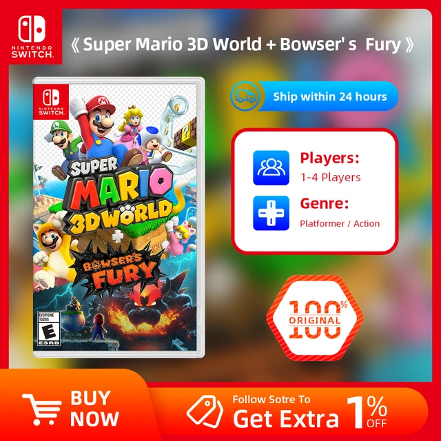 Buy Super Mario 3D World + Bowser's Fury (Nintendo Switch)