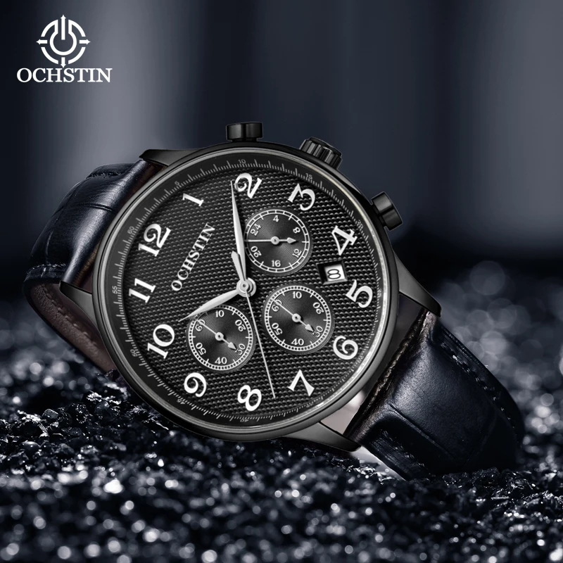 Ochstin original brand PROMINENTE celebrity high-end luxury business quartz movement men's quartz watch