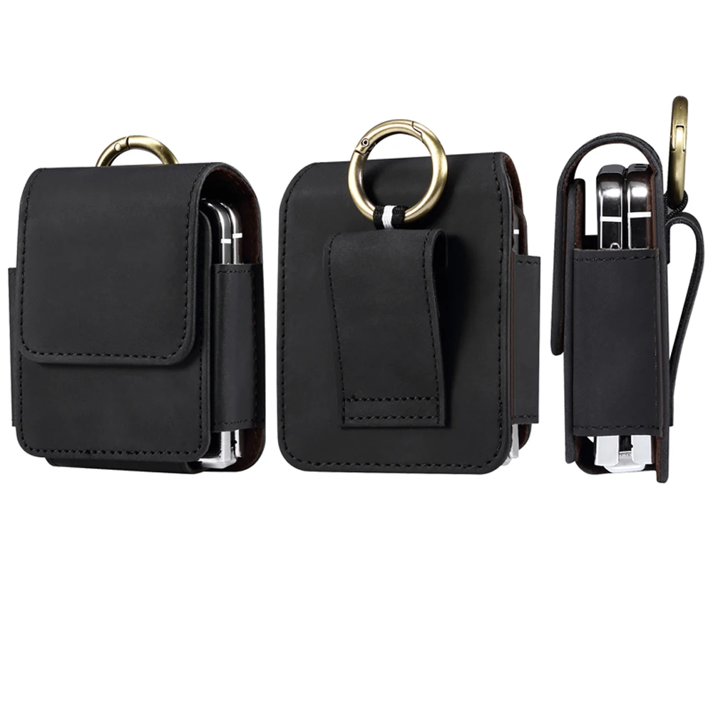 삼성 갤럭시 Z 플립 6 플립 5 플립 4 플립 3 플립 2 벨트 클립 홀스터 케이스 커버, 모토로라 레이저 40, 40 울트라용 가..