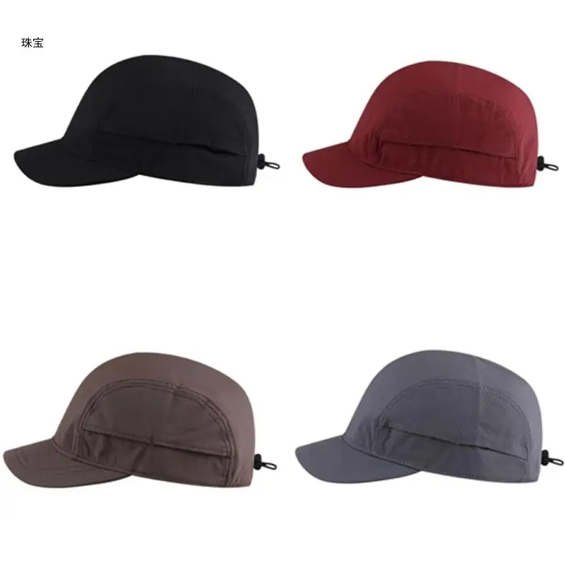 

X5QE Quick Drying Sports Hat Short Brim Sunshade Hat Sun Hat for Camping Hiking Unisex Baseball Hat Multicolored