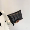 Women Cosmetic Bag Padded Quilted Makeup Storage Bag Large Capacity Makeup Organizer Bag Solid Color Travel Cosmetic Bag 1