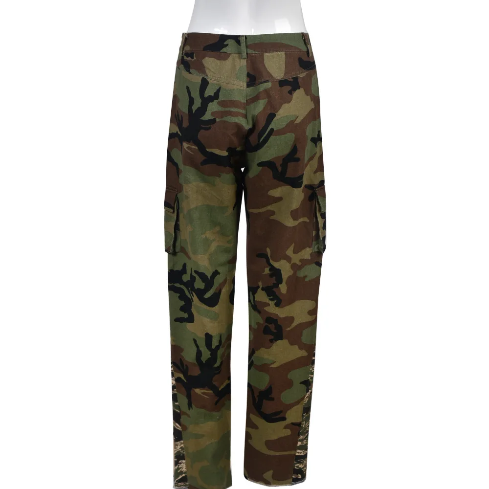 Women with Control Tall Tummy Control Boot-cut Cargo Trousers