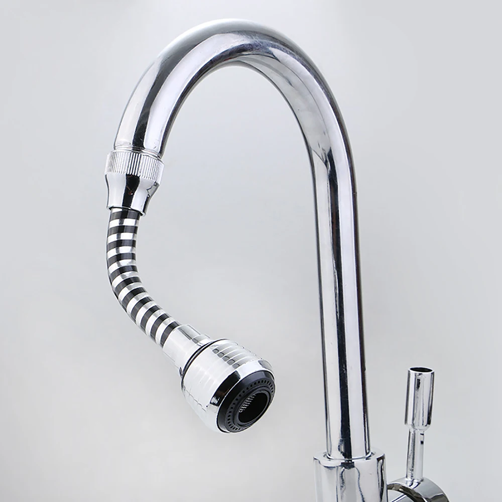 Multifunctional Rotating Splash Proof Filter Extender Faucet Aerator 2 Water Outlet Modes Swivel for Bathroom Kitchen 3