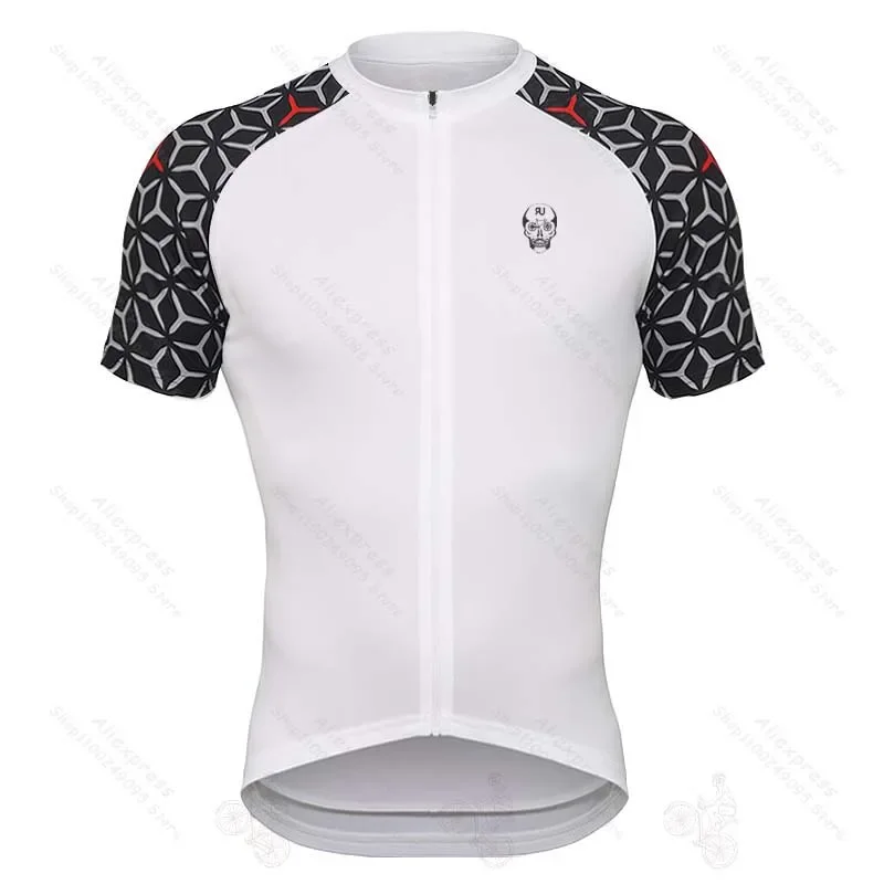 Maillots de ciclismo Go Rigo Go Ropa de ciclismo para hombre Ropa de ciclismo blanca Ropa de ciclismo MTB Mangas cortas Equipo Colombia Ropa deportiva de ciclismo