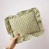 New Nordic Style Baby Small Pillow Cotton Washable Newborn Bedding Muslin Removable Kids Cushion 2