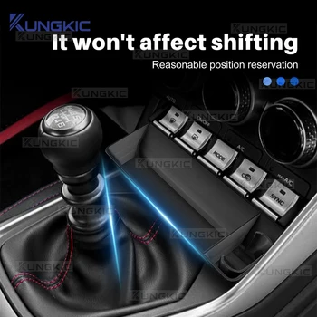Vassoio Organizer per Console Centrale ABS per Subaru BRZ ZD8 Toyota GR86 ZN8 2022 2023 2024 2025 2026 con Cambio Automatico/Manuale