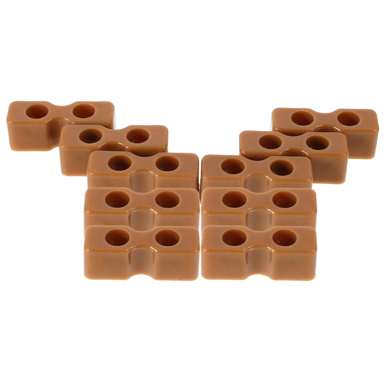 10 PCS Crib Accessories Bed Frames Replacement Parts Beige Fittings Hardware Baby