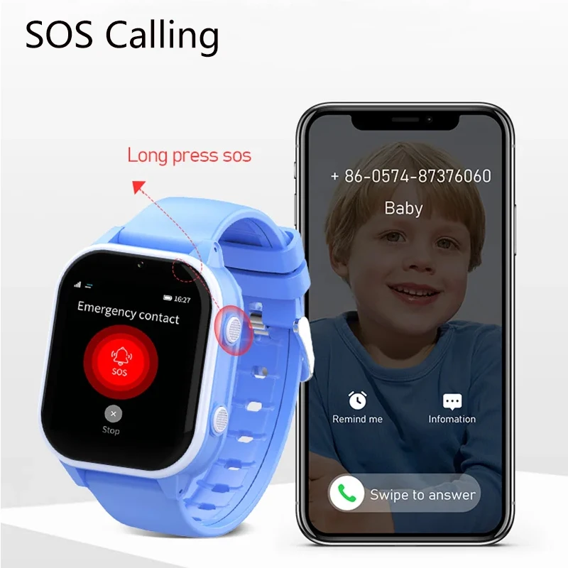 Wonlex Ʈ ġ  Ʈġ, 4G GPS SOS  ġ, Whatsapp KT19Pro, ȵ̵ 8.1, ȭ ȭ ī޶ 