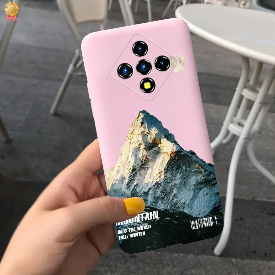 Black Pink Soft TPU Silicone Phone Case Bumper Coque