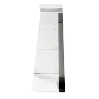 Sticky Note Holder 30 X 8 X 2cm Memo Board Office School Tiny Storage Transparent Wear-resistance Acrylic Creative 2