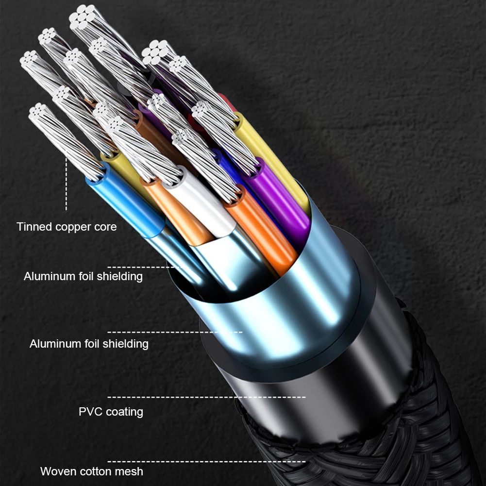 C타입-디스플레이 포트 1.4 케이블 변환기, 32.4Gbps USB C에서 DP 1.4 어댑터, 지지대 다이내믹 HDR, 맥북 에어, 프로 노트북, 모바일용