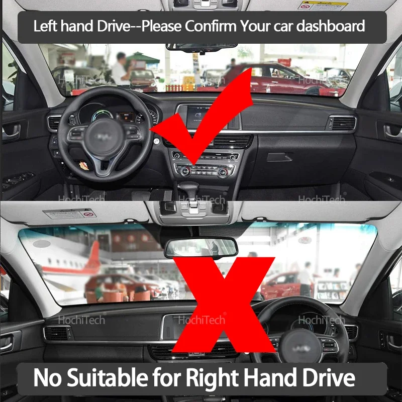 Anti-Slip Dashboard Cover Protective Pad Car Accessories Sunshade Carpet for KIA Optima JF K5