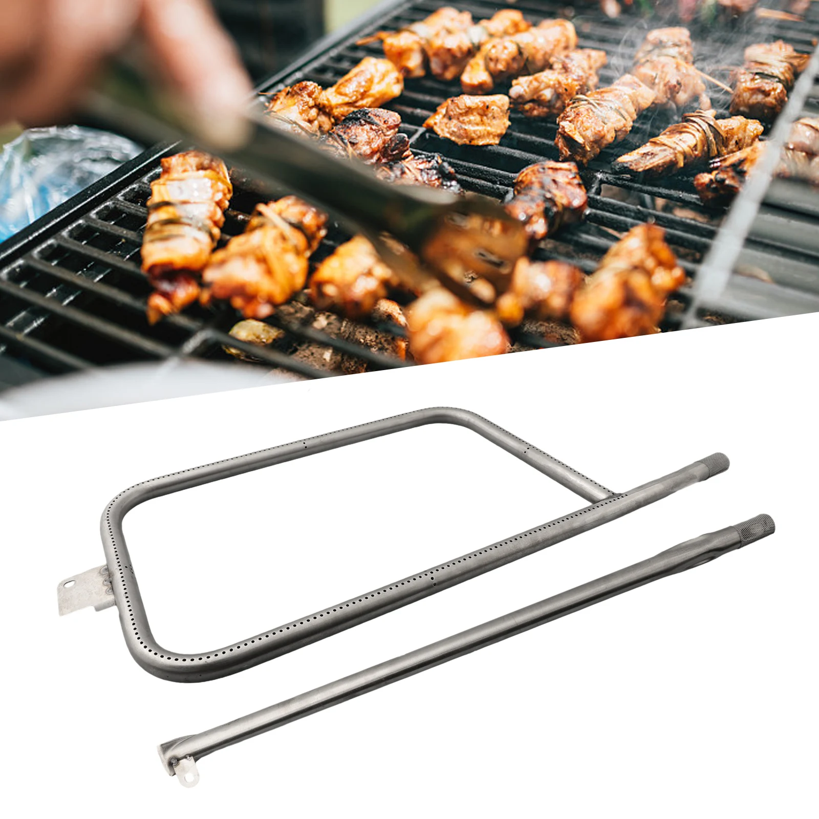 Set Di Tubi Per Bruciatori In Acciaio Inossidabile Adatto Per Accessori Per Attrezzi Per Barbecue Con Griglia A Gas Weber Q300/Q3000 Series