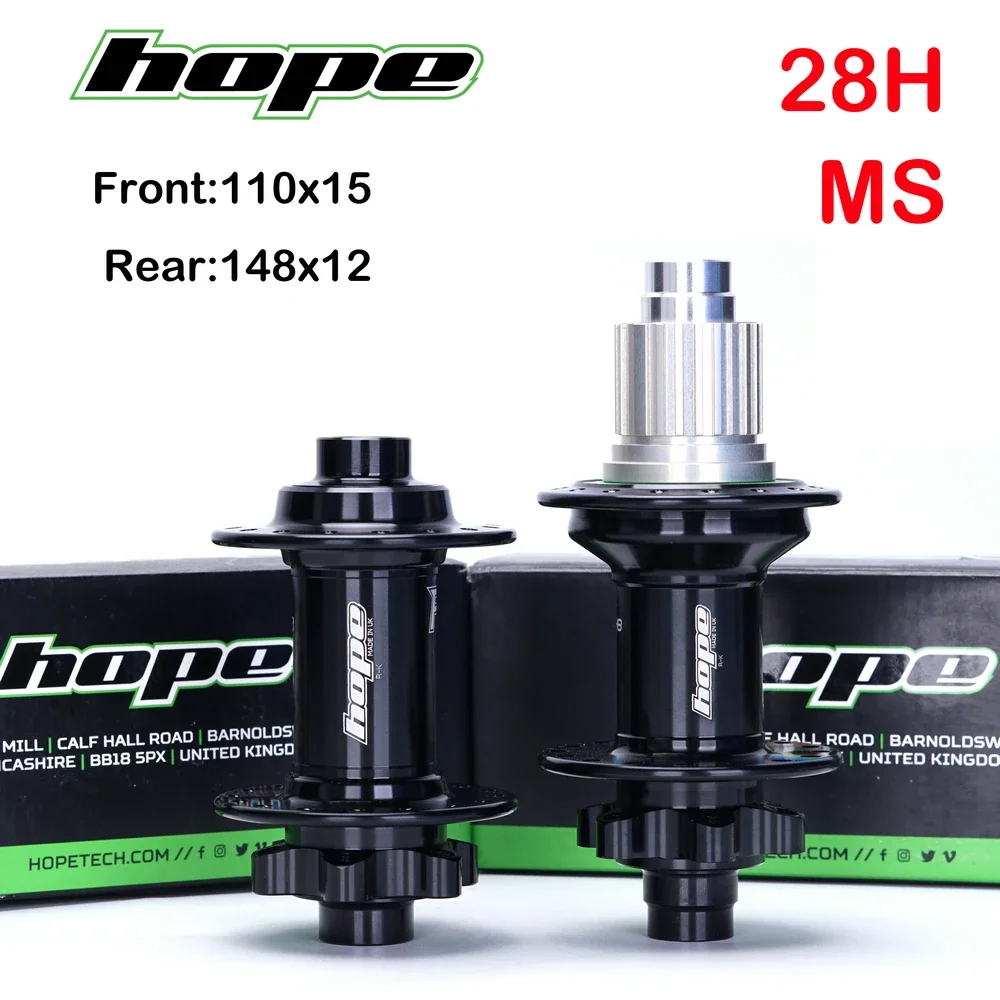 HOPE Pro 4 Hub Front 32H QR 20x110/15x100 Rear 12x142 Boost