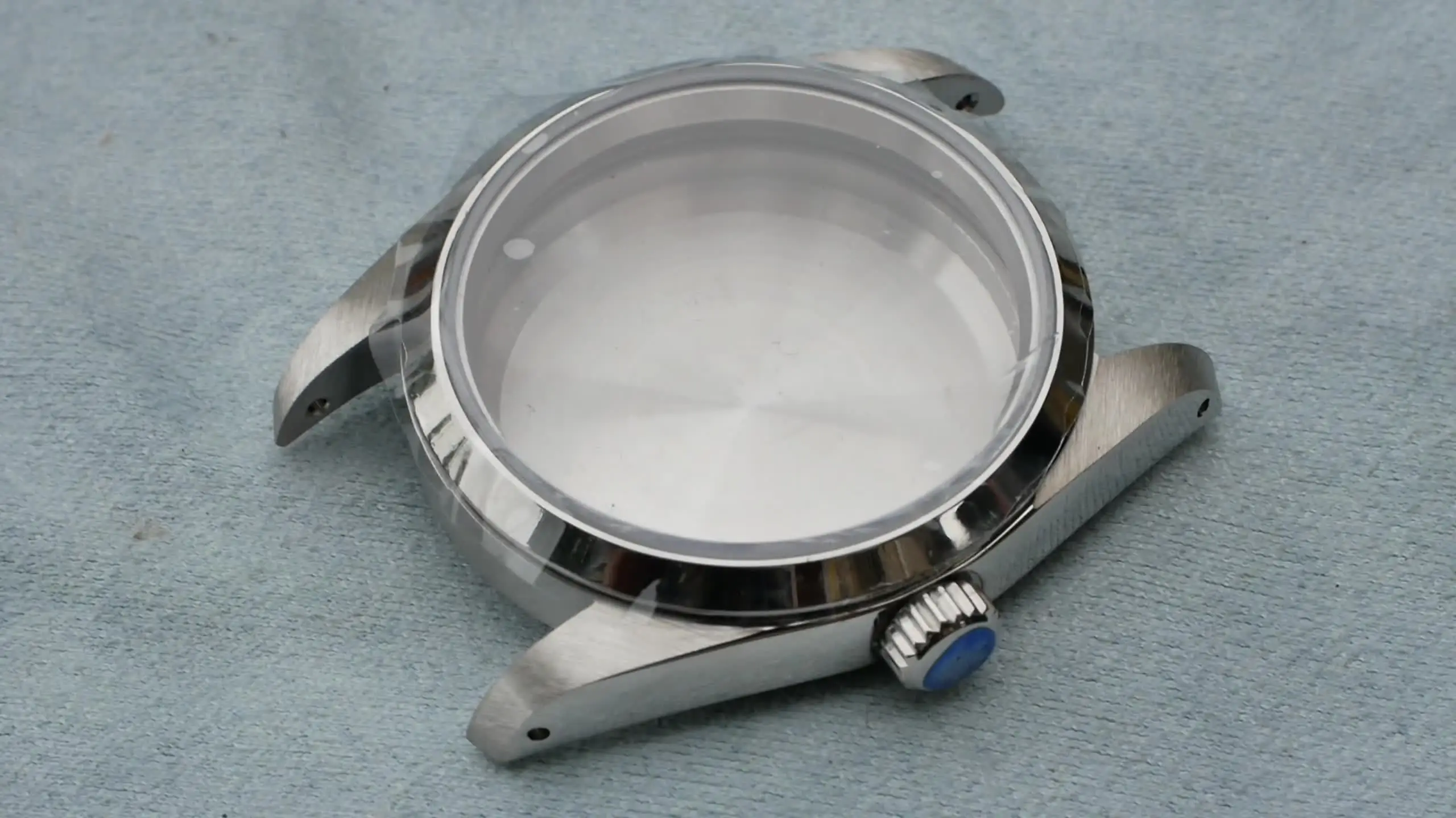 36MM STEEL EXPLORER WATCH CASE FIT PT5000 ETA2824 ETA2836 Movement