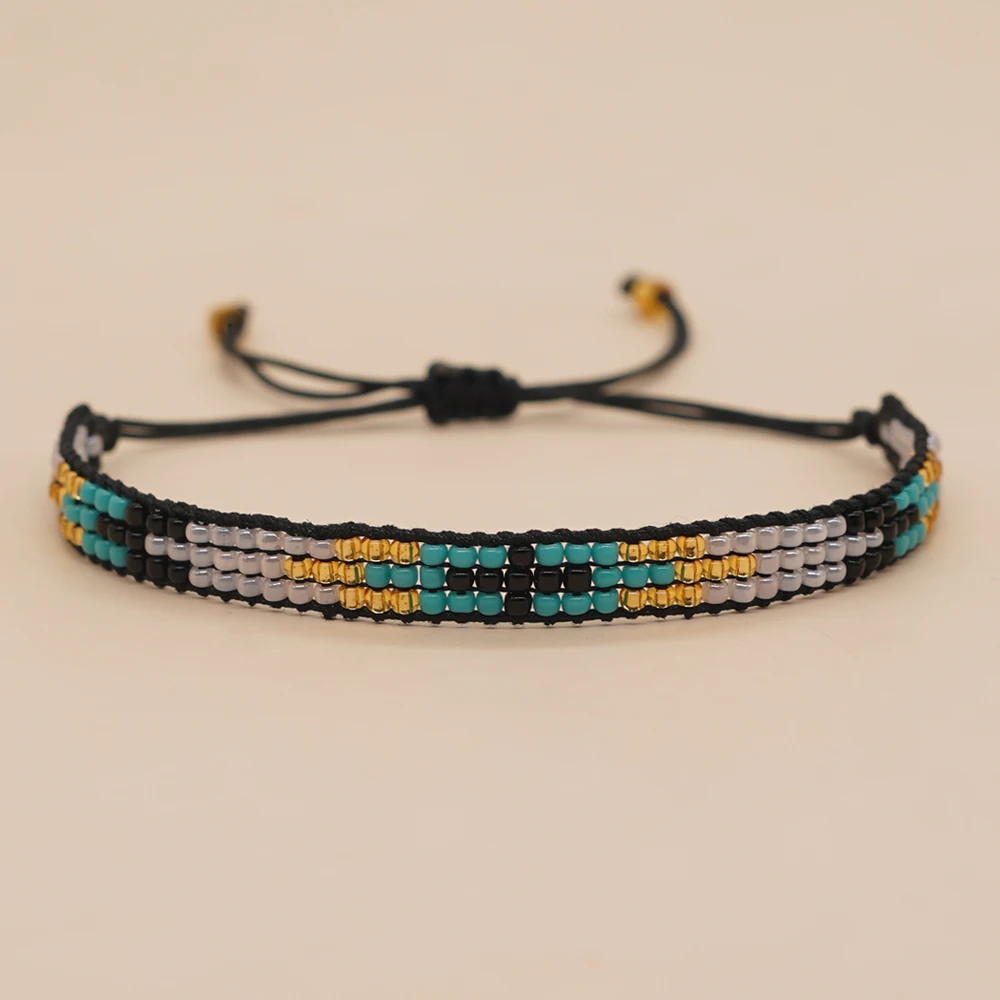 28 Pezzi Bracciali Preppy Arcobaleno – Set Braccialetti Elastici Heishi Boho In Argilla Per Donne E Ragazze – Gioielli Estivi - 2