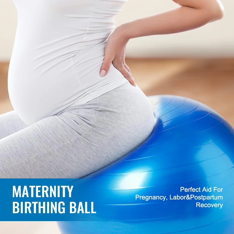 Yoga ball Pilates ball PVC thick balance ball, suitable for yoga exercise, weight loss, shape burning fat and so on