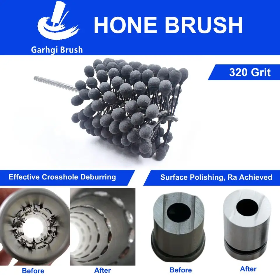 18-63mm Motor Cilinder Hone Tool, 3 Kaak 2 Inch Verstelbare Voor Diy Mechanica, Cilinder Slijpen Steen Slijpen Gereedschap