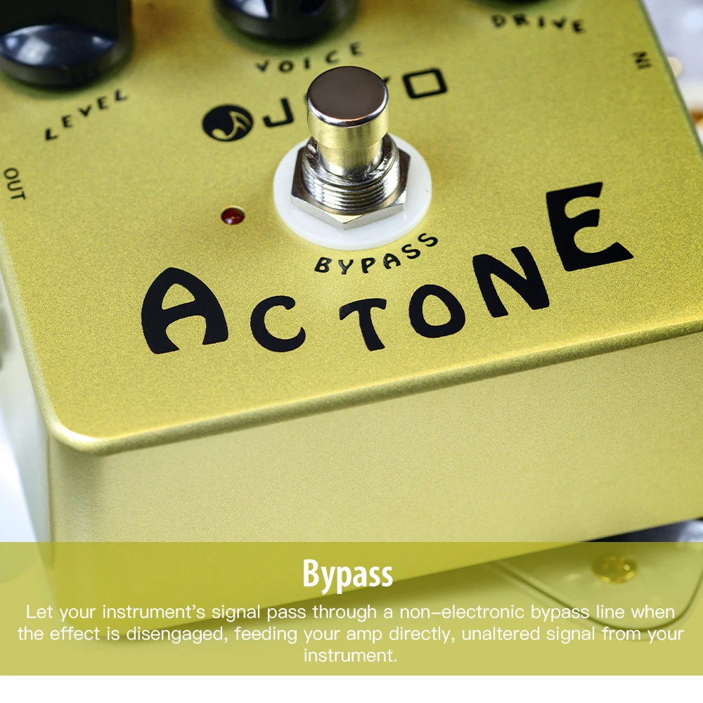 JF-13 AC TONE Overdrive Guitar Pedal Simulate from AC-30 Tube Amplifier Classic