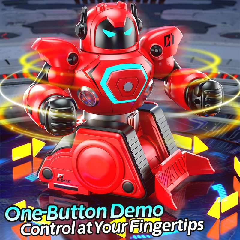 JJRC R30 Remote Control Boxing Soccer Fighting Robot For Two Parent-child Interactive DIY Fighting Robot Children Toy robot toy,remote control robot toy