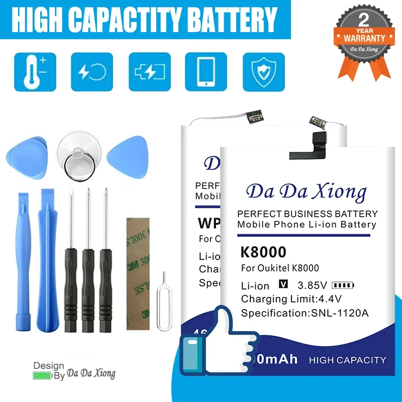 Аккумулятор K3Plus K10 S80 S90 S86 S105 S73 S75 S76 для Oukitel C21 U15 U18 K3 K10 K5000 K8000 K10000 WP5 WP6 WP7 WP12 WP21 Pro Plus