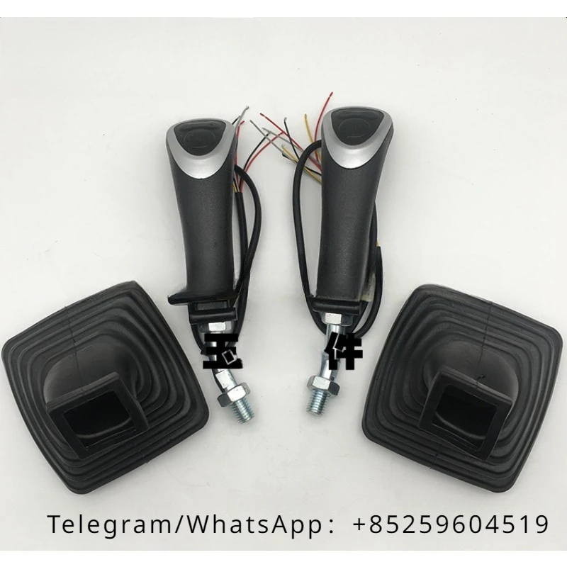 For Hyundai 60 150 200 210 215 220 225 300-9 Excavator Joystick Handle Glue Four Button Handle Joystick