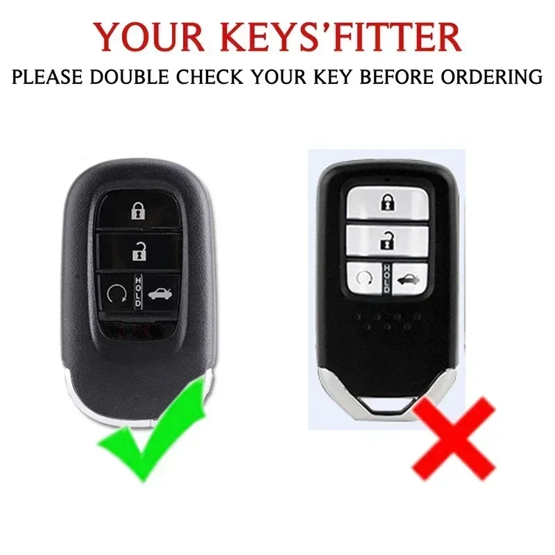HIBEYO Chiave pieghevole per auto adatta per Honda HR-V CR-V Civic