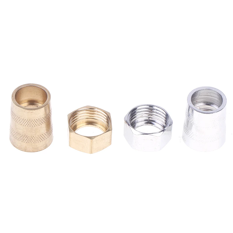 1Pc Shower Hose Nut Connector Connection Water Inlet Pipe Interface Nut Nozzle Connector Screw Parts Accessories water pipe connector