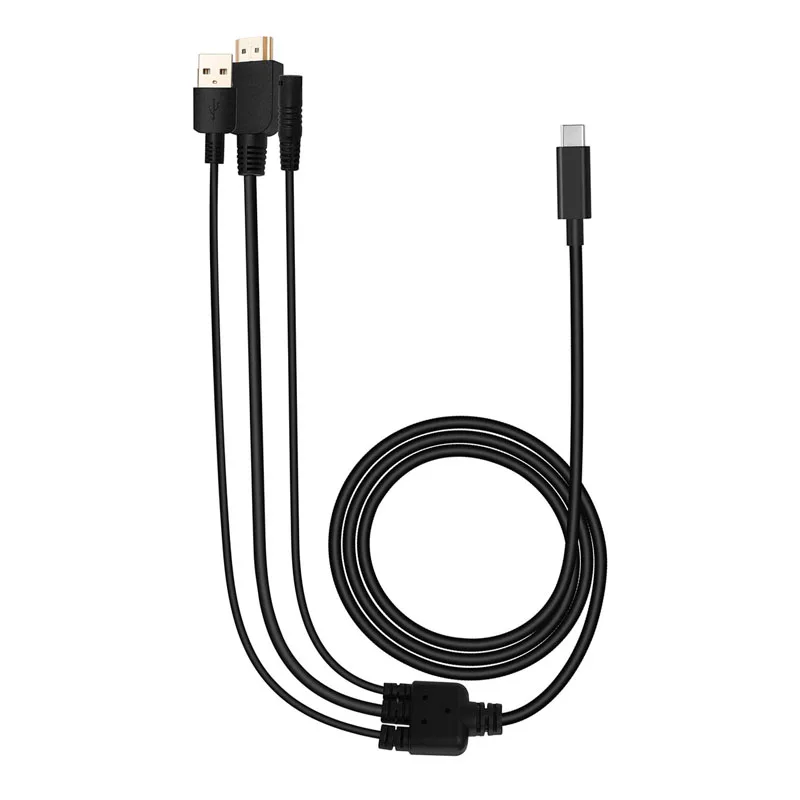 Huion 3-em1 Cabo Cb08 para Graphci Tablet Caneta de Desenho Display Kamvas 22 & 24 Series