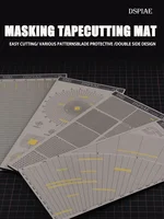 DSPIAE AT-ECABCD Model Assembling Tool Curved polygons, concentric circles, straight lines, covered with cutting plates 1