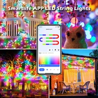TUYA USB LED String Christmas Lights WS2812B RGBIC Light WIFI Full Color Addressable Individually LED Fairy String For Home - Image 5