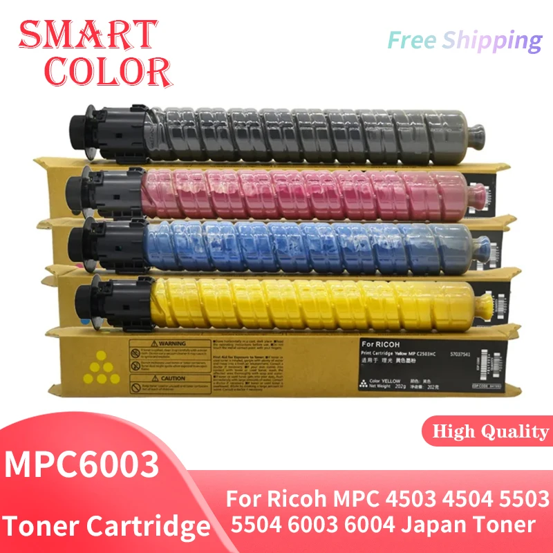 

Новый тонер-картридж MPC6003 для Ricoh MPC 4503 4504 5503 5504 6003 6004, японский тонер MP C4503 C4504 C5503 C5504 C6003 C6004
