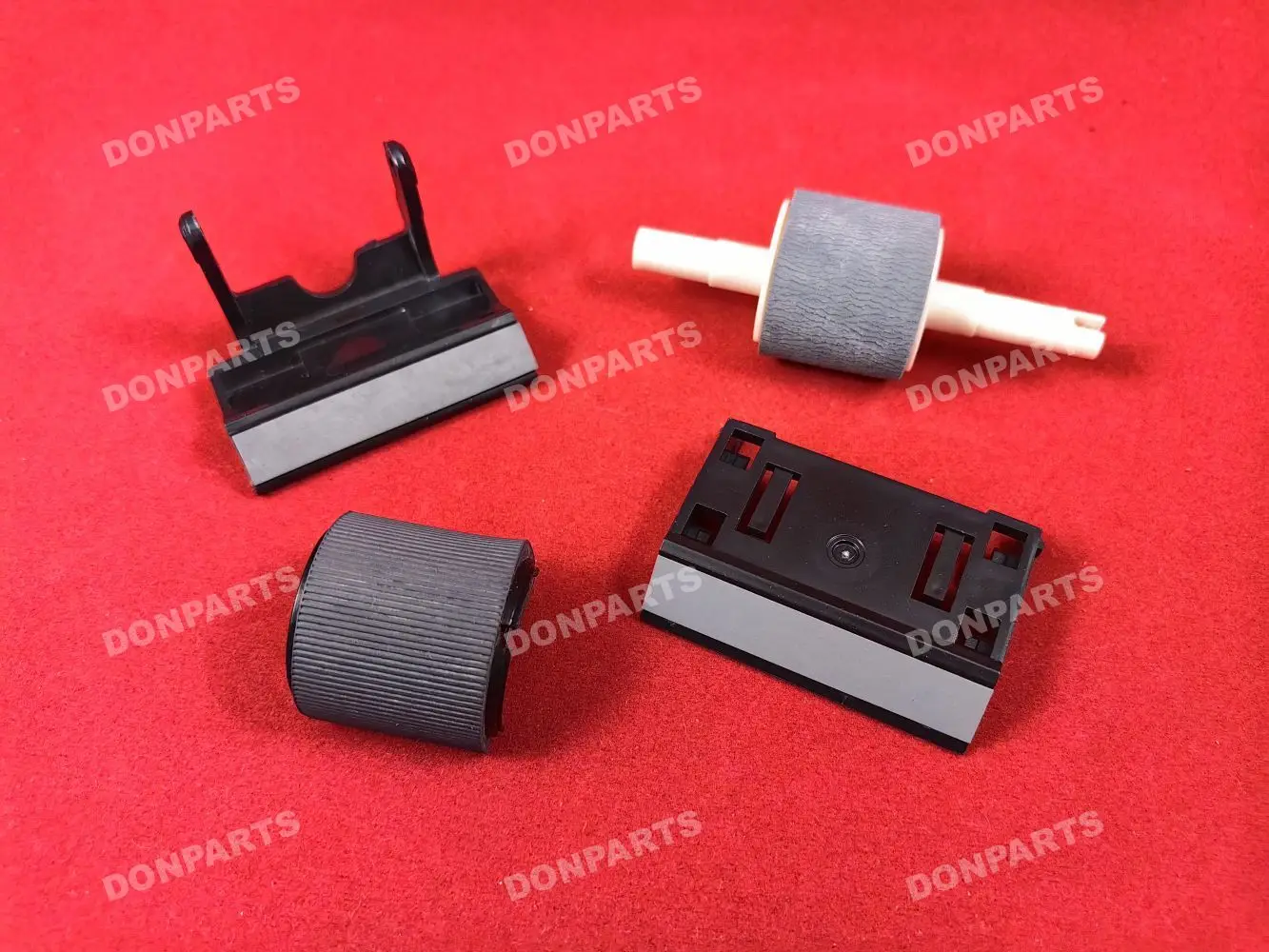 Maintenance Roller Kit 4pcs Tray 1 and 2 for HP LaserJet 2100 Printer Paper Jam Repair Pickup Roller Separation Pad
