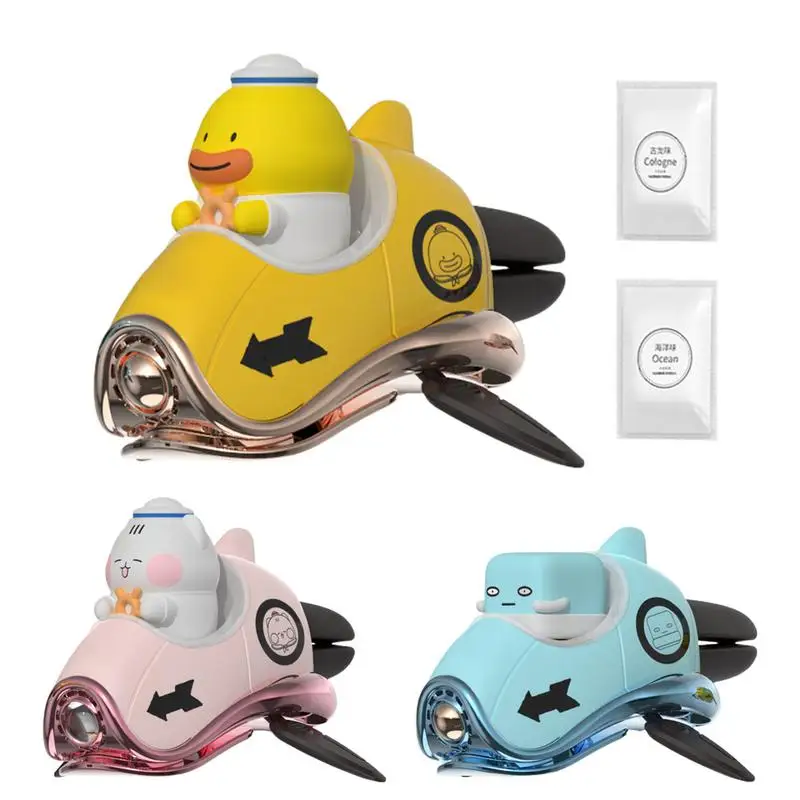 

Car Fragrance Diffuser Car Air Freshener Perfume Creative Car Aromatherapy Rotating Propeller Cars Interior Accessories
