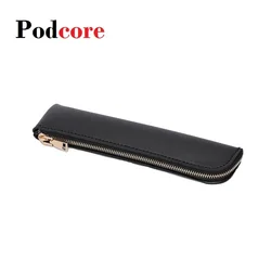 Small Pencil Case Bag Cosmetic Bag Durable Zipper Pu Leather Makeup Pouch Bag Holder Fashion Pencil Case for Girls